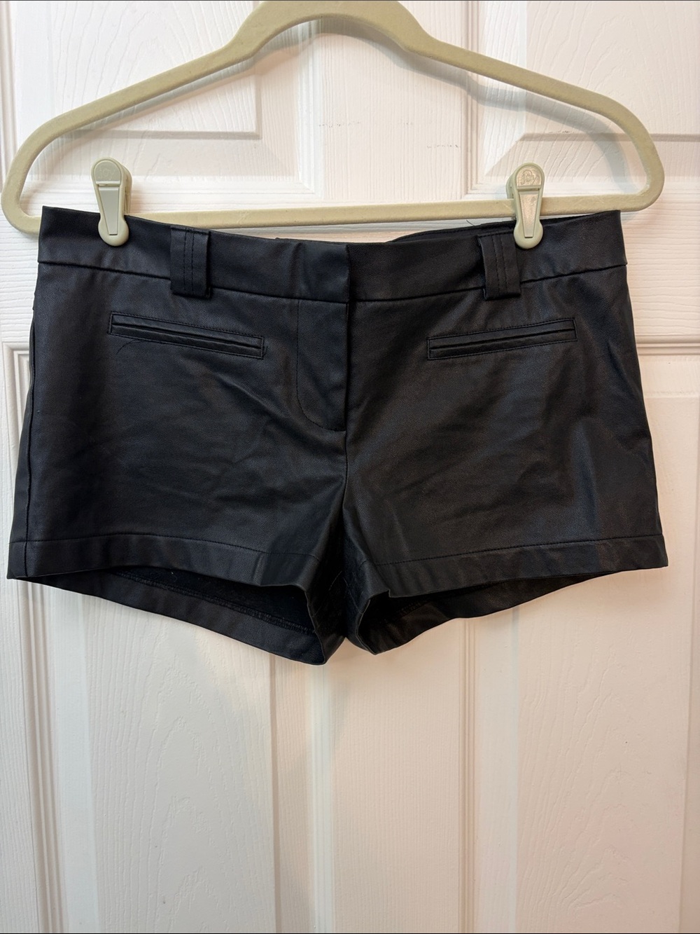 Forever 21 Black faux leather Shorts